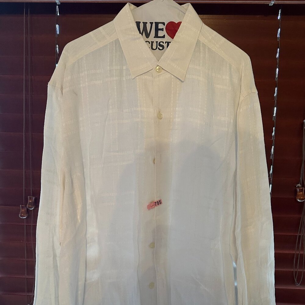 Mens Tommy Bahama long sleeve dress shirt XL